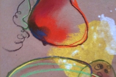Potimarron et courge 30x40