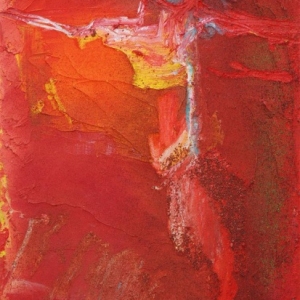 Figure croisée rouge 35 x 50