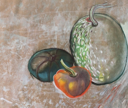 Cucurbitacées trio 82x69