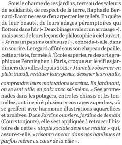 Extract from the article published in La Vie - September 2023