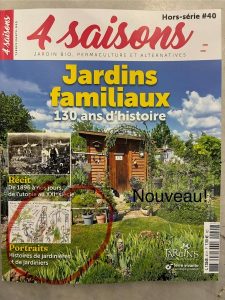 Cover of 4 Saisons magazine, special edition 40
