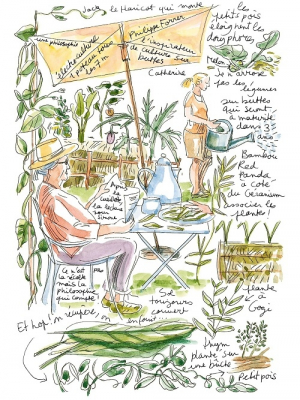 Jardiniers des villes : Catherine